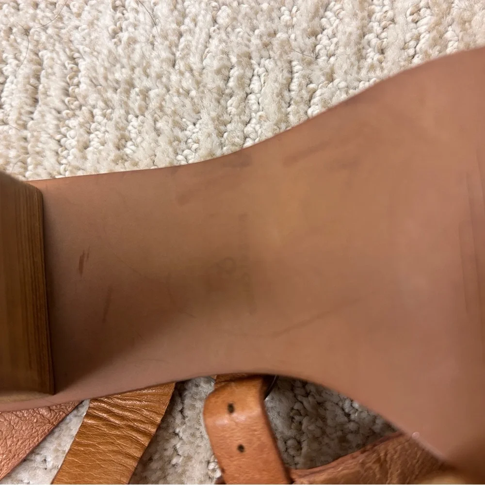Madewell Tan Leather‎ Sandals